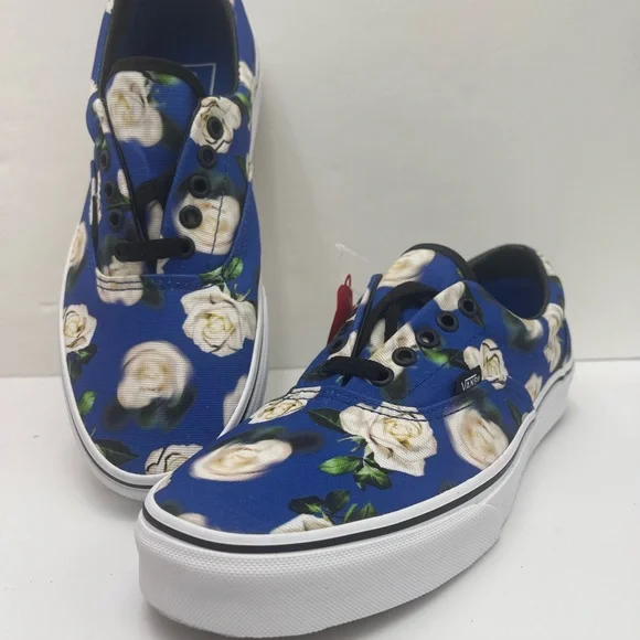 Vans Men’s Era (Romantic Floral) Lapis Blue SneakersVN0A38FRVP9